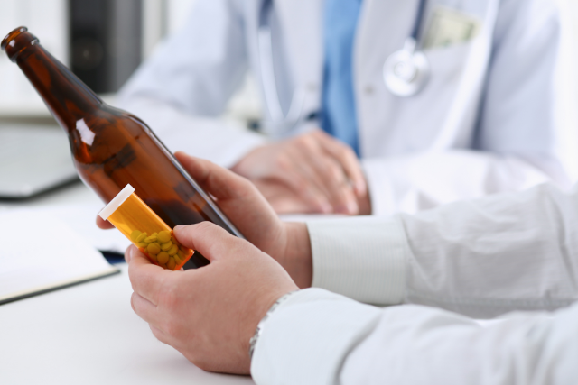 consulting healthcare professional