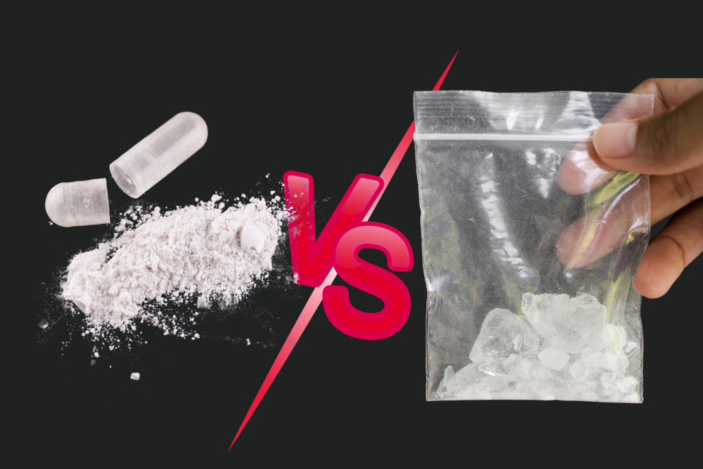 methamphetamine vs amphetamine - featured image